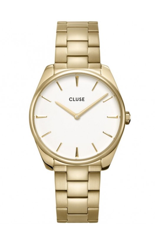 CW0101212005 Women's Wristwatch Féroce Gold Tone / White