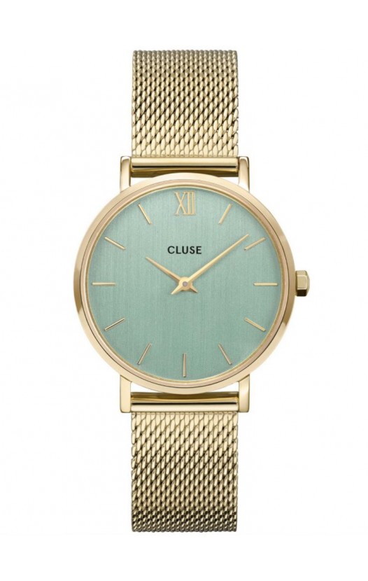 CW0101203030 Women's Watch Minuit Gold Tone / Turquoise