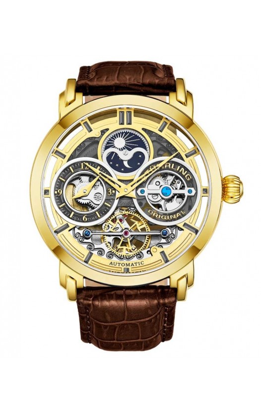 Luciano 371A Automatic 45mm Skeleton