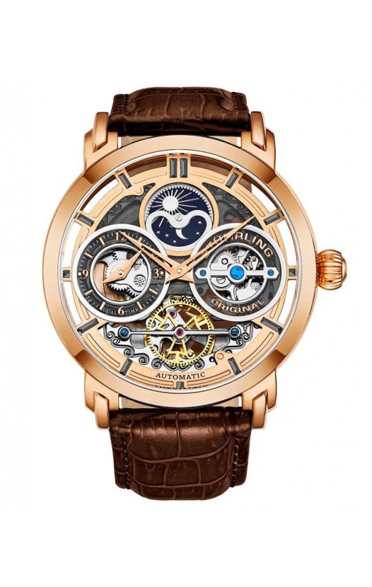 Luciano 371A Automatic 45mm Skeleton