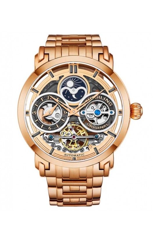 Luciano 371B Automatic 47mm Skeleton