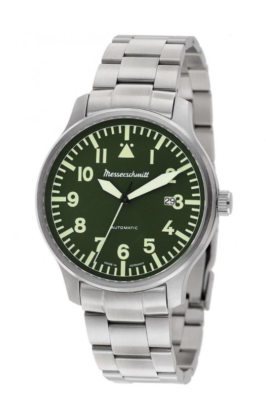 ME-42ALU-GRÜN Men´s Wristwatch Automatic