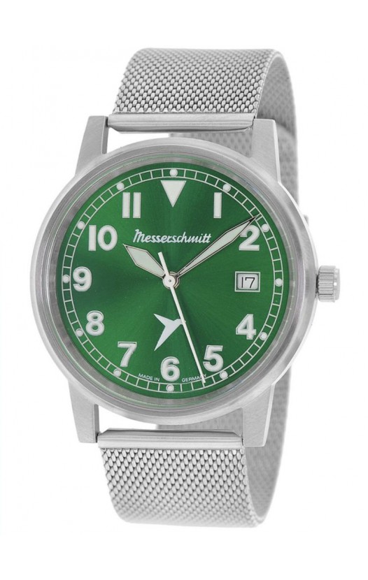 ME-9673-02M Men's Aviator Watch with Mesh Strap