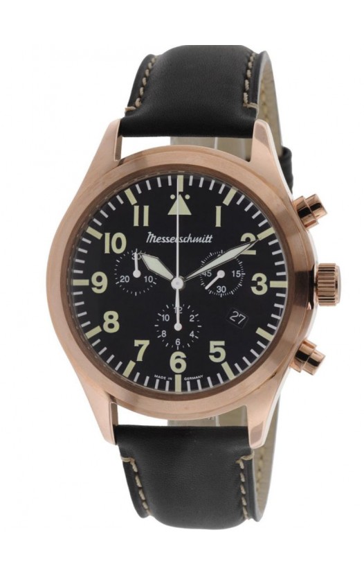 ME5030-44ROSE Men's Watch Chronograph rose gold / black