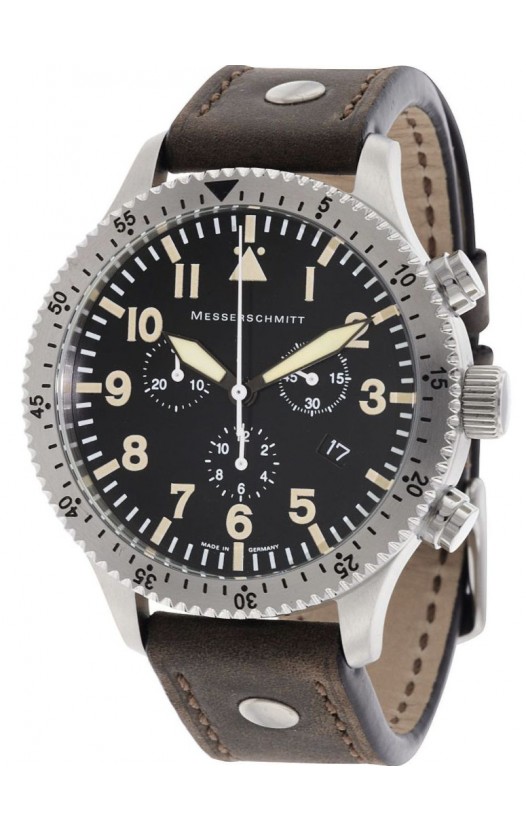 ME-5030 Vintage Chronograph Pilots Watch