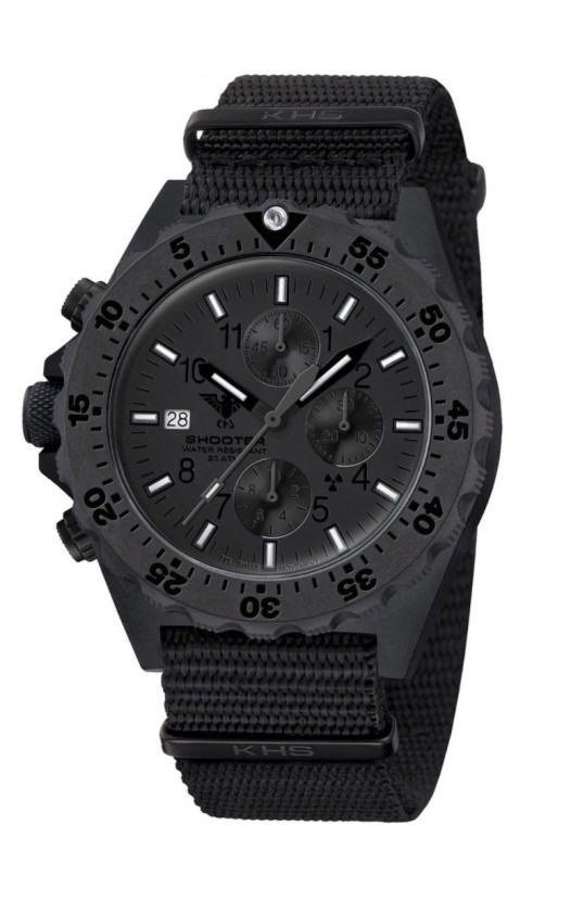 KHS.SH2CXTOT.NB Men's Wristwatch Shooter MKII Chronograph XTAC