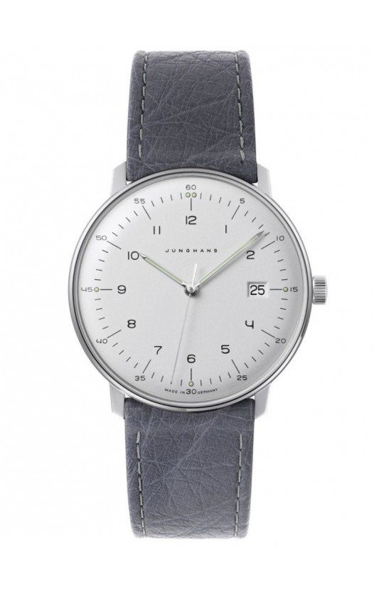 041/446-Strauß max bill Quartz Watch with 2 Leather Straps