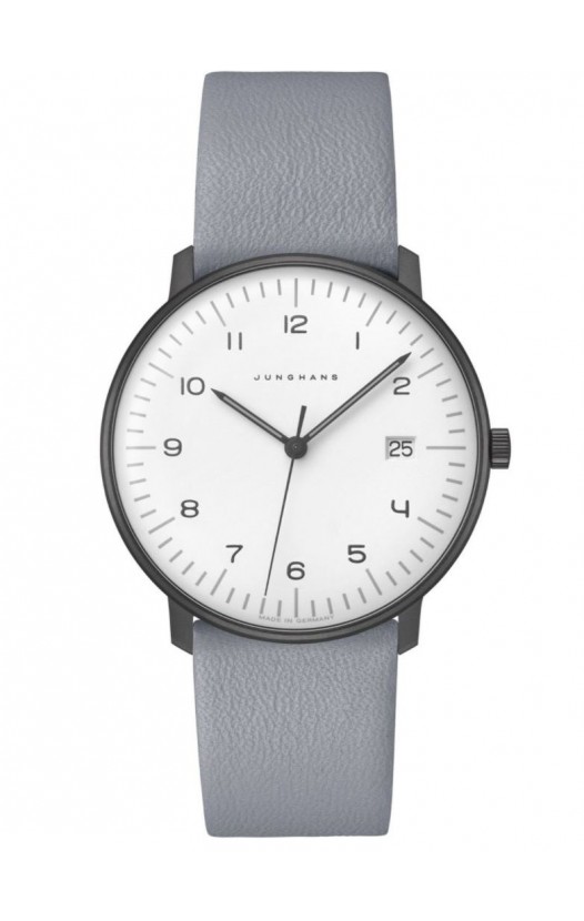 041/4064.04 max bill Watch Quartz with Grey Leather Strap