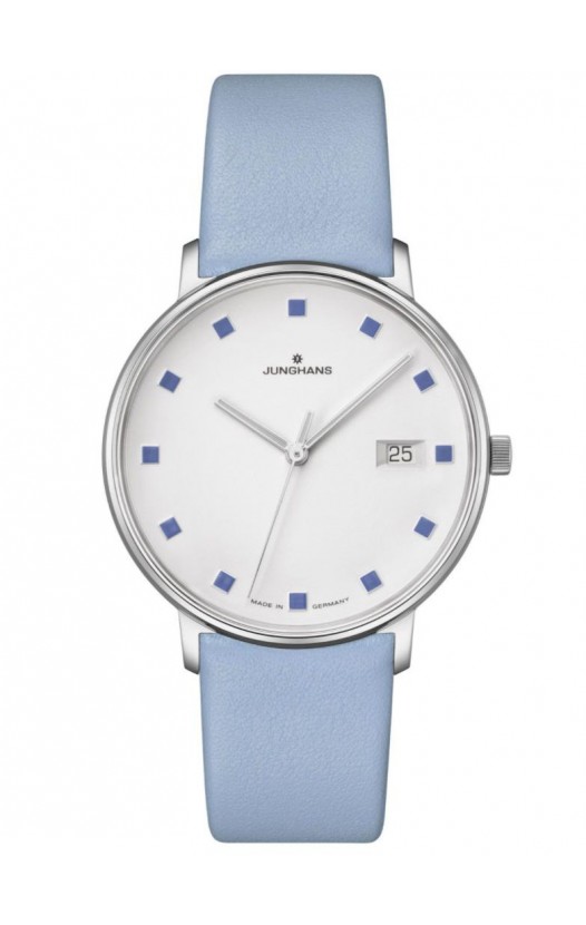 047/4055.00 Ladies' Watch Form Damen Blue Leather Strap