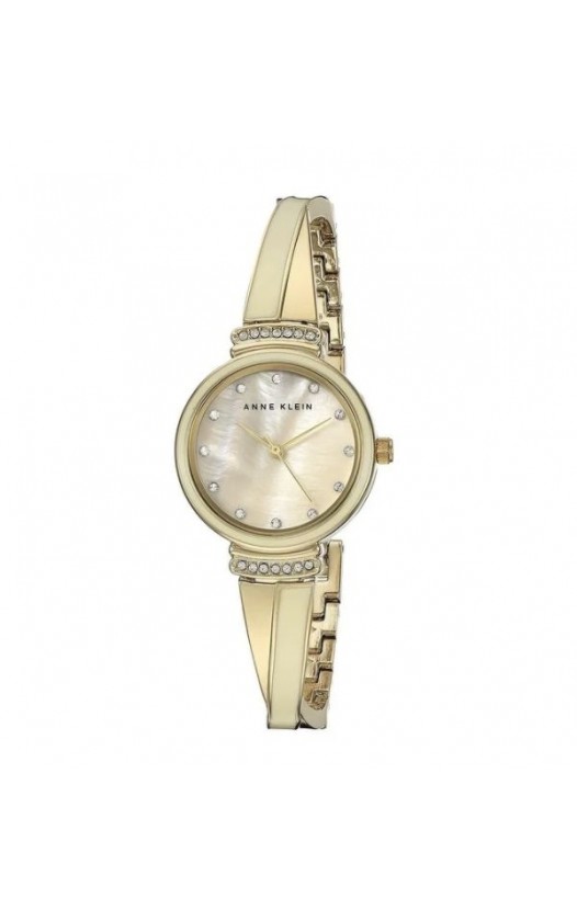 Anne Klein Gold-Tone Metal Ladies Watch AK-2216IVGB