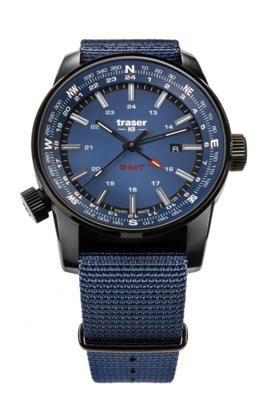 109034 Men's Watch Pathfinder GMT Blue