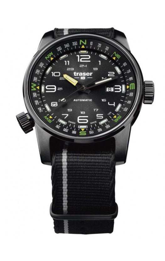 107718 Mens Watch P68 Pathfinder Automatic Black