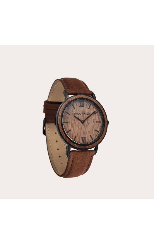 Brown Walnut Pecan - Minimal 40MM 