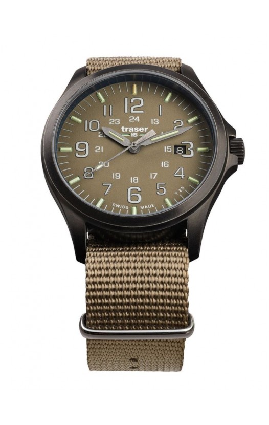 108631 Men´s Wristwatch P67 Officer Pro Gunmetal/Khaki
