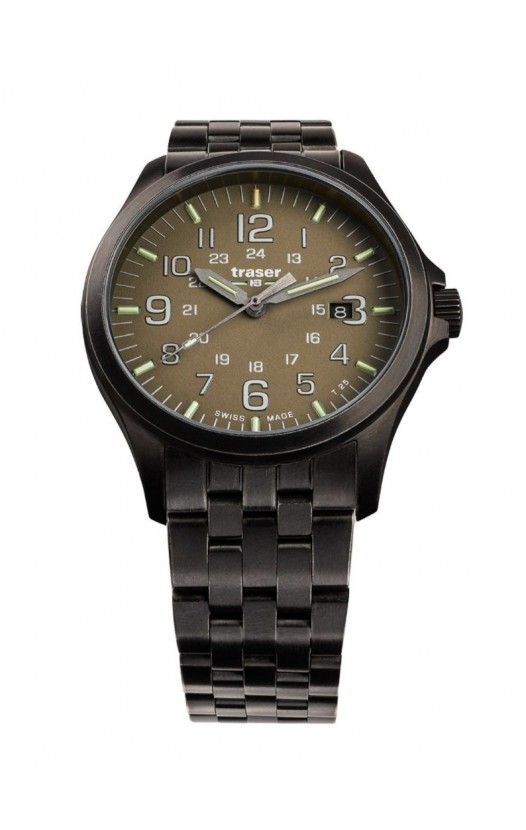 108738 Men´s Wristwatch P67 Officer Pro Gunmetal/Khaki