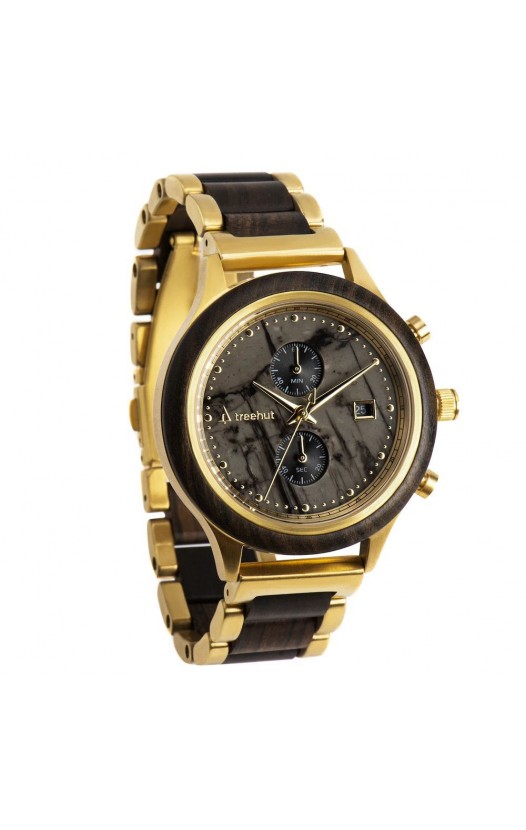 Rise Ebony Marble Gold