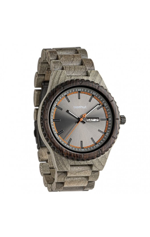 Classic Day-Date Silver Maple Grey