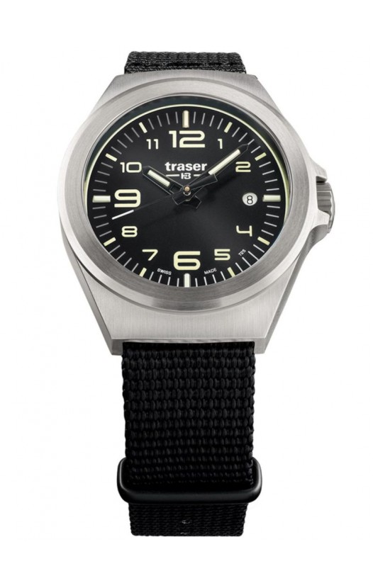 108637 Wristwatch in Unisex Size P59 Essential S Black