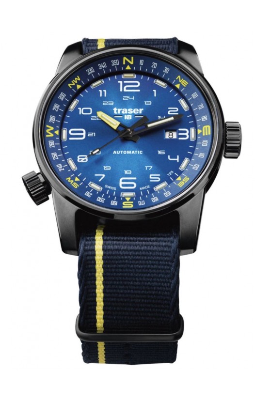 107719 Mens Watch P68 Pathfinder Automatic Blue