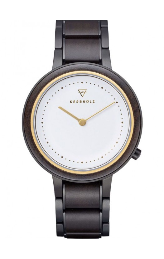 Ladies' Wooden Wristwatch Thea Sandalwood/Gold