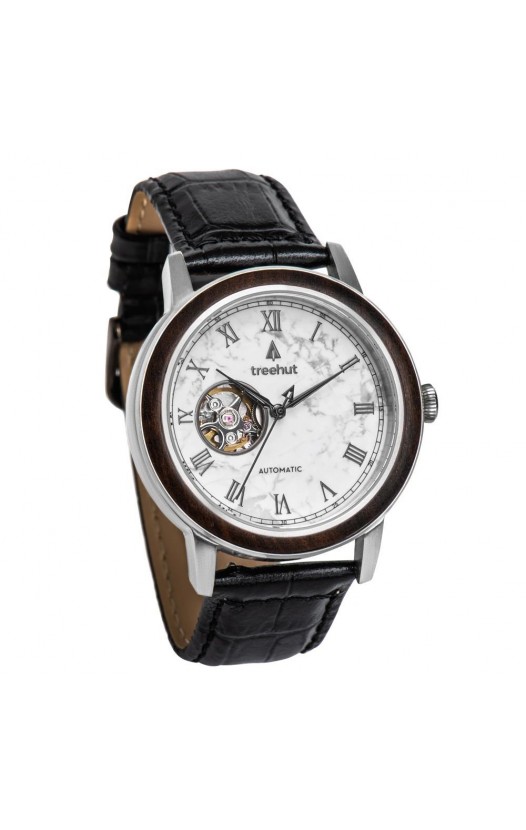 Atlas White Marble Black