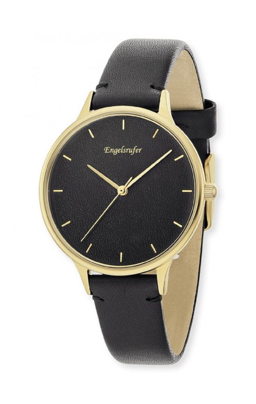 ERWA-COLOR-LBK2-MG Women's Watch Black Ø 34 mm