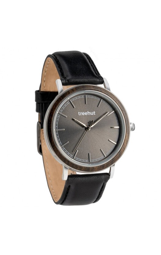 Bay Ebony Grey Black Leather