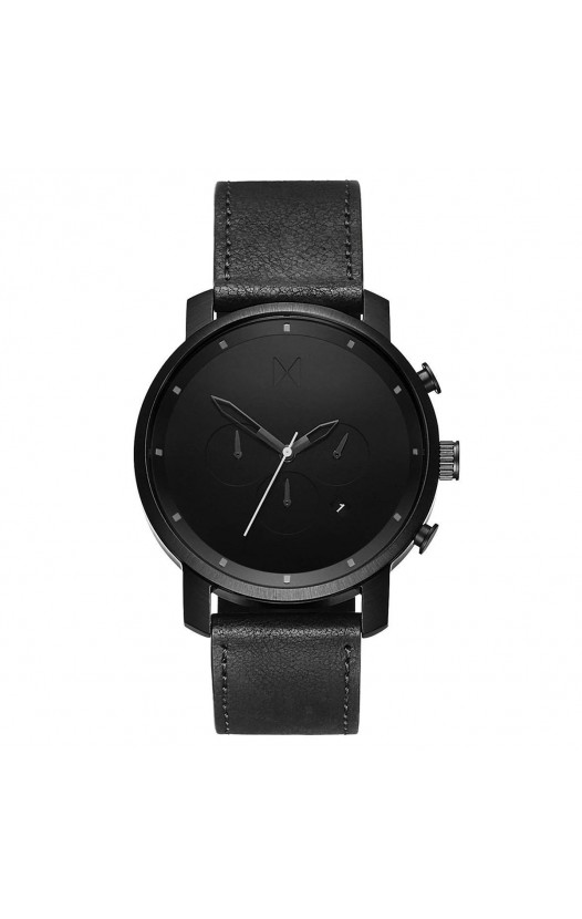 CHRONO BLACK LEATHER