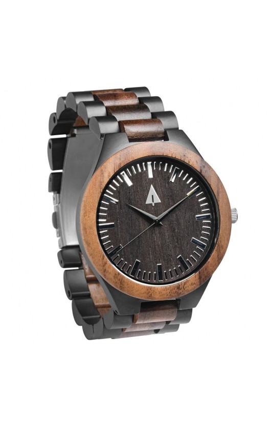Classic Black Stainless Walnut Theo