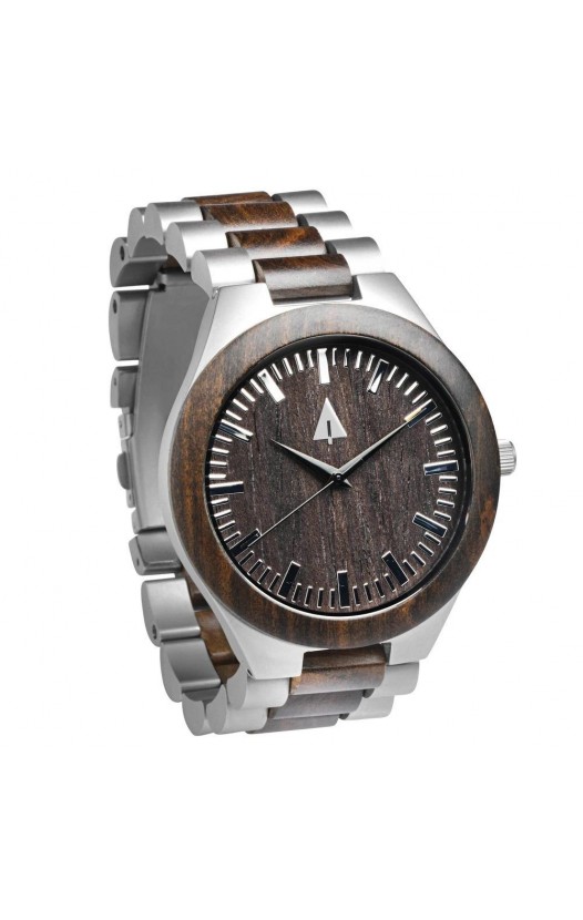 Classic Silver Stainless Ebony Theo