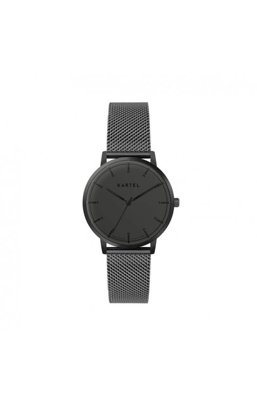 ISLA 34MM BLACK CHAIN MESH STRAP WATCH