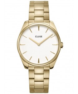 CW0101212005 Women's Wristwatch Féroce Gold Tone / White