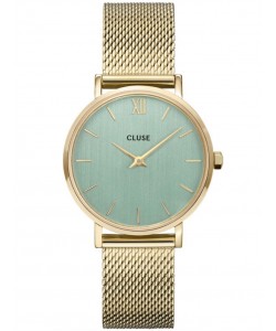 CW0101203030 Women's Watch Minuit Gold Tone / Turquoise
