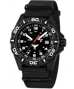RE.NB Mens Watch Reaper with Nato Band Black