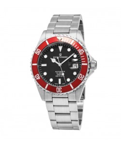 Revue Thommen Men's 17571.2136 'Diver' Black Dial Stainless Steel Swiss Automatic Watch
