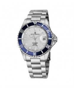 Revue Thommen Men's 17571.2125 'Diver' Silver Dial Stainless Steel Bracelet Swiss Automatic Watch