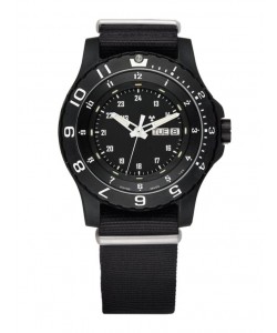 100269 Men`s Wristwatch P66 Type 6 MIL-G Black Nato Strap