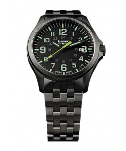 107869 Men´s Watch P67 Officer Pro Gunmetal Black/Lime