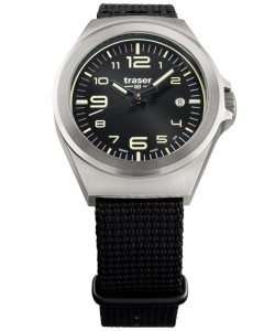 108637 Wristwatch in Unisex Size P59 Essential S Black