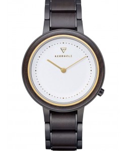 Ladies' Wooden Wristwatch Thea Sandalwood/Gold
