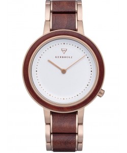 Ladies' Wood Watch Thea Rosewood/Rose Gold