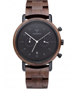 Men's Wristwatch Chronograph Johann Walnut/Black