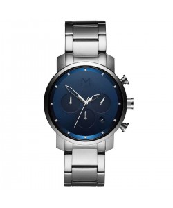 CHRONO 40MM NAVY SILVER