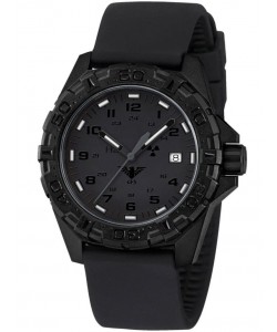 REXT.SB Mens Watch Reaper XTAC with Silicone Strap Black