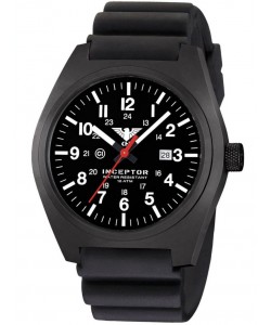 INCBS.DB Men's Wristwatch Inceptor Black Steel
