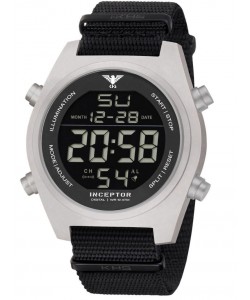 KHS.INCSD.NB Men's Wristwatch Inceptor Steel Digital