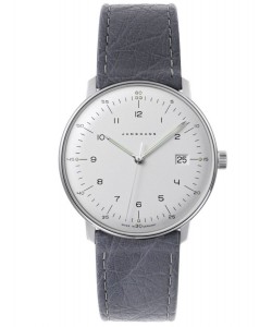 041/446-Strauß max bill Quartz Watch with 2 Leather Straps
