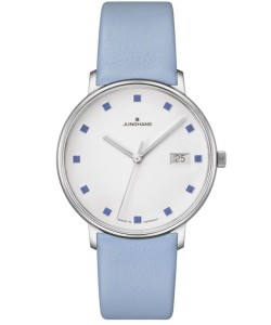 047/4055.00 Ladies' Watch Form Damen Blue Leather Strap