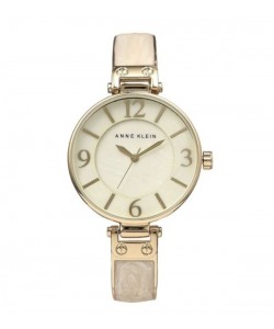 Anne Klein Gold-Tone Metal Ladies Watch AK-1980TPRG