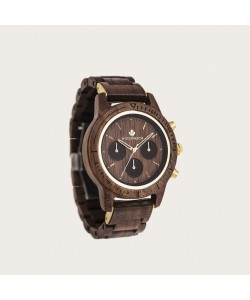 Walnut Gold - Chronus - 42mm